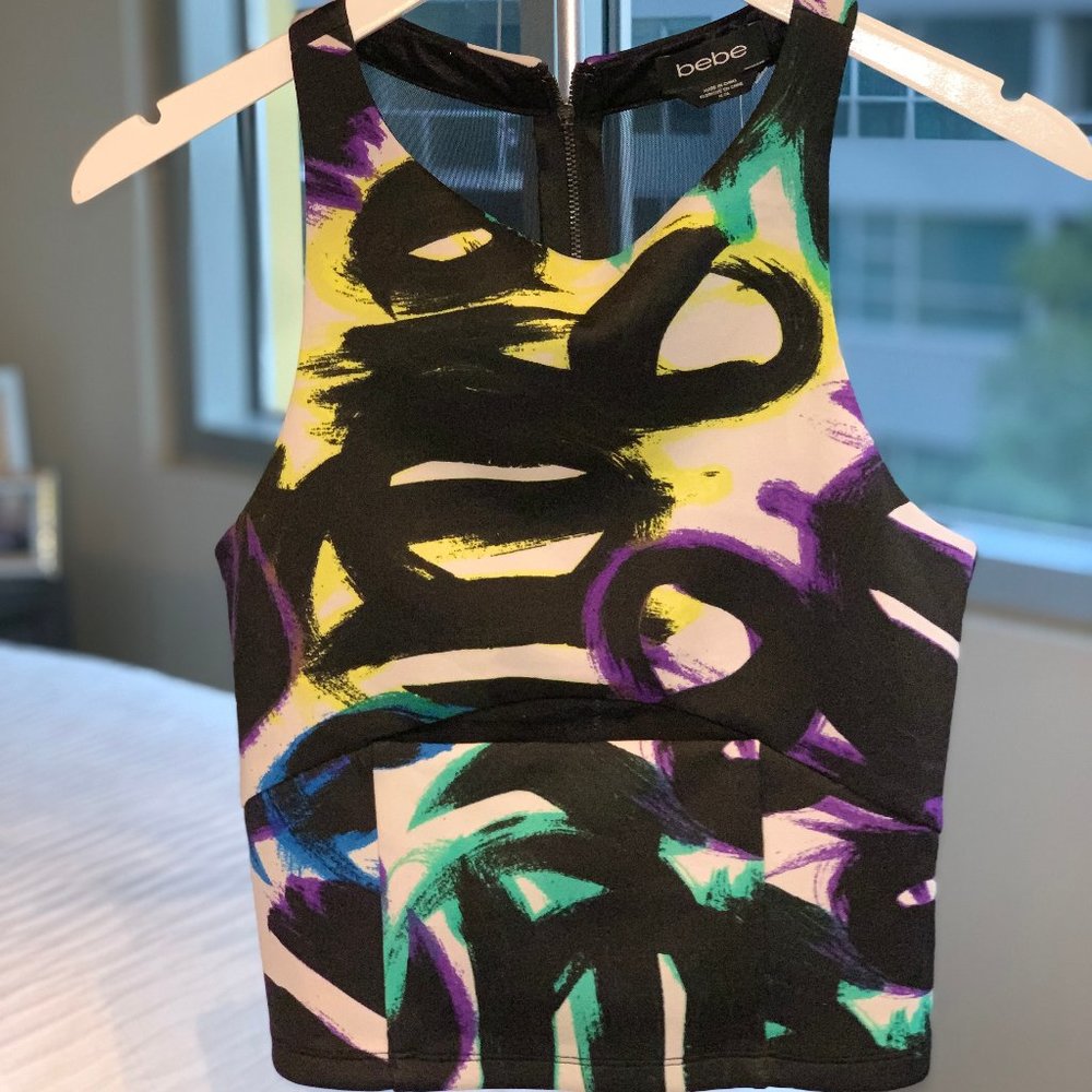 Graffiti Crop Top